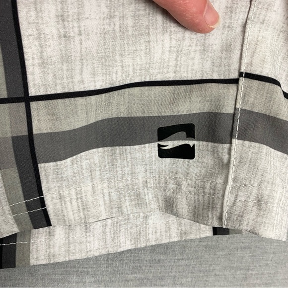 Tony Hawk Hybrid Shorts Lightweight Design Gray Patterned - Picture 3 of 12